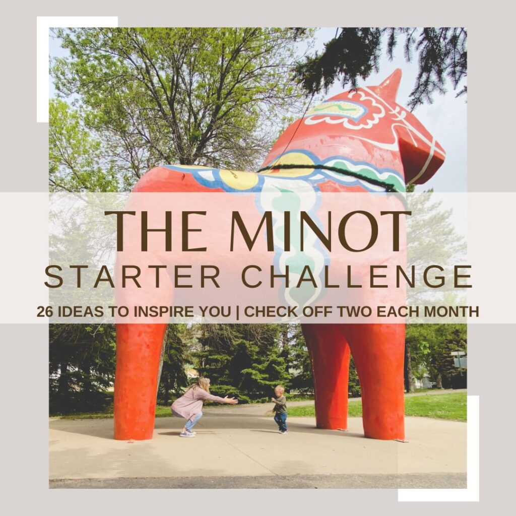 things to do in Minot starter challenge