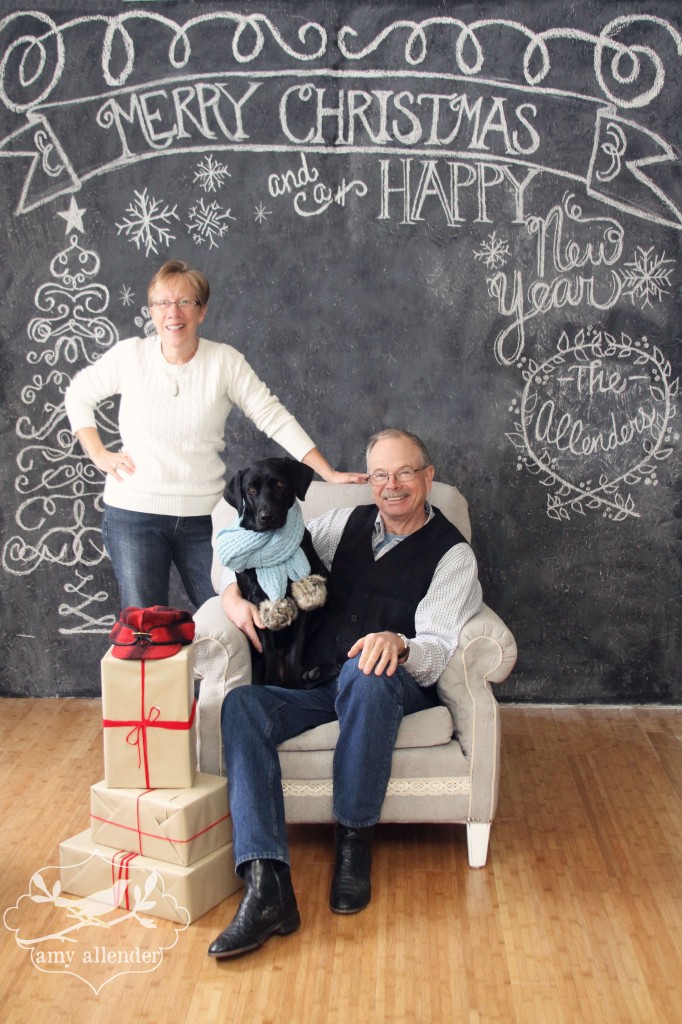 Chalkboard Christmas Sessions