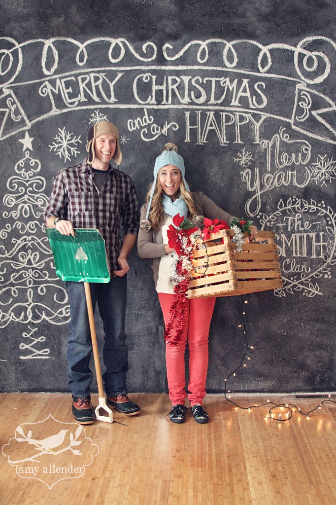 Chalkboard Christmas Sessions