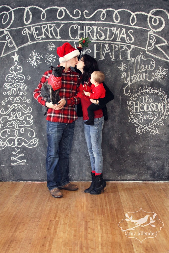 Christmas Chalkboard Sessions