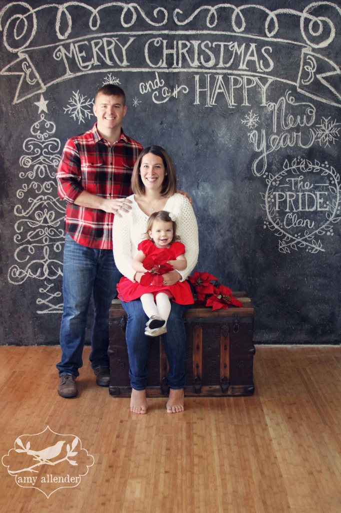 Chalkboard Christmas Sessions