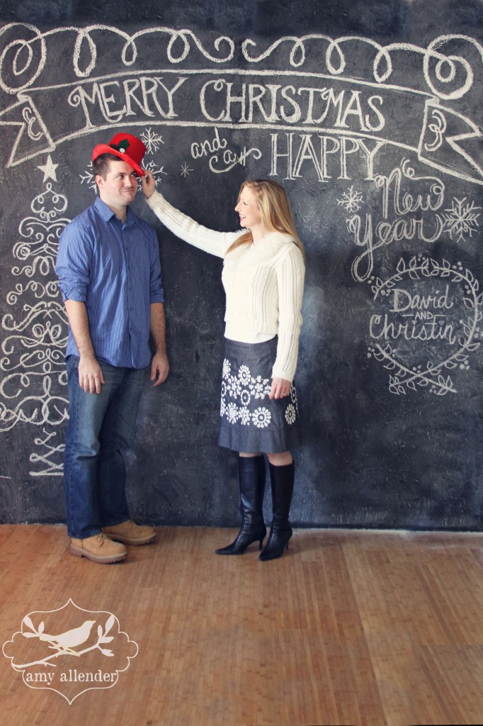 Christmas Chalkboard Sessions