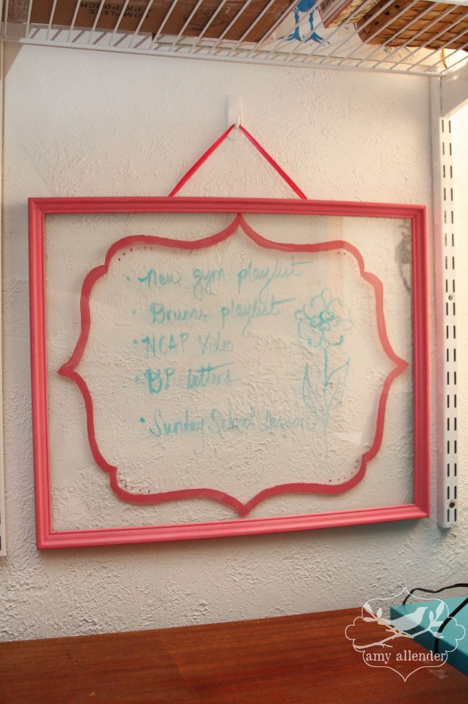 DIY Dry Erase Board