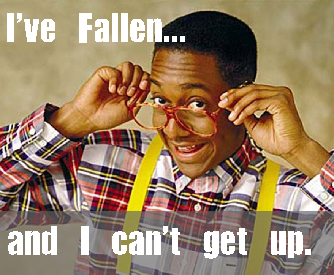 I've Fallen And I Can't Get Up - Amy Allender