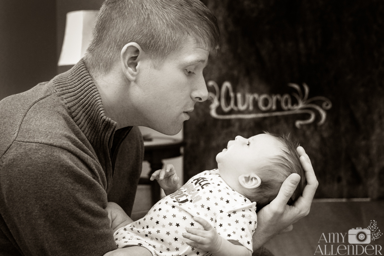 chalkboard newborn portraits, Minot