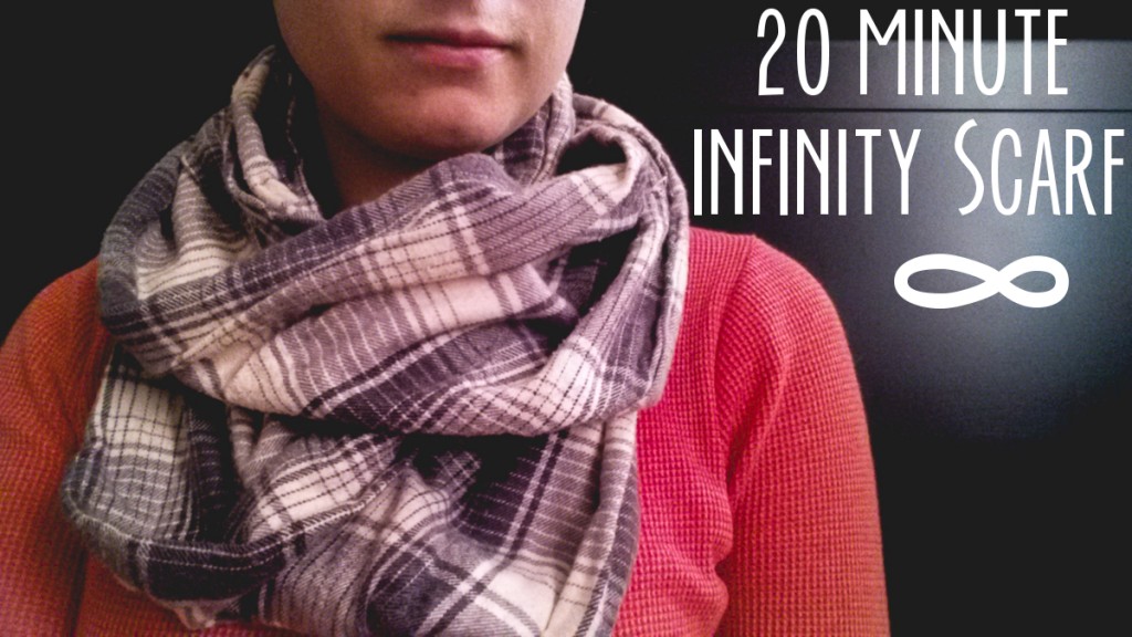 DIY Infinity Scarf Tutorial