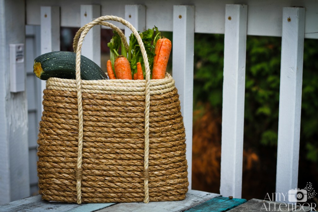 DIY sisal tote tutorial