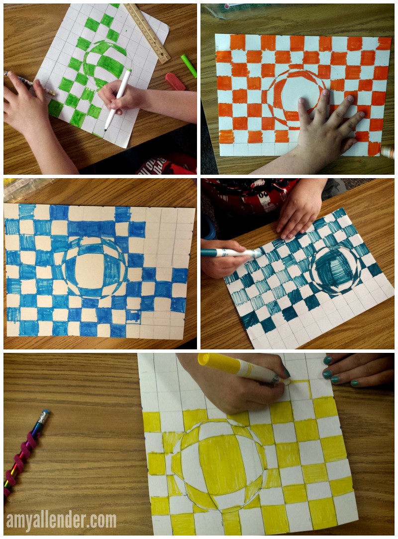 Optical Illusions Art For Kids