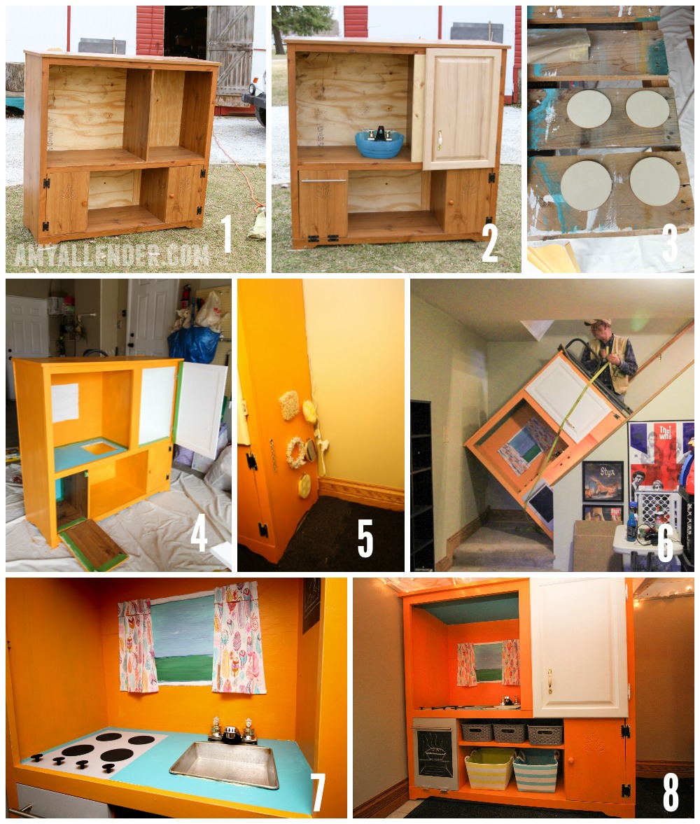 DIY Play kitchen