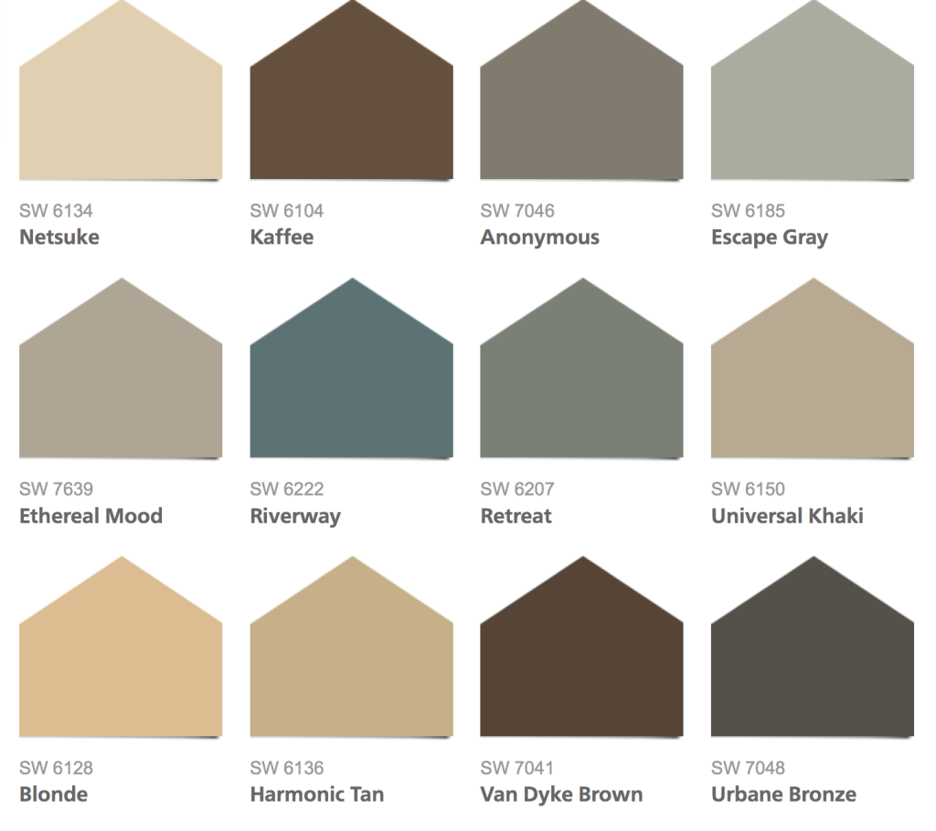 HGTV color pallet