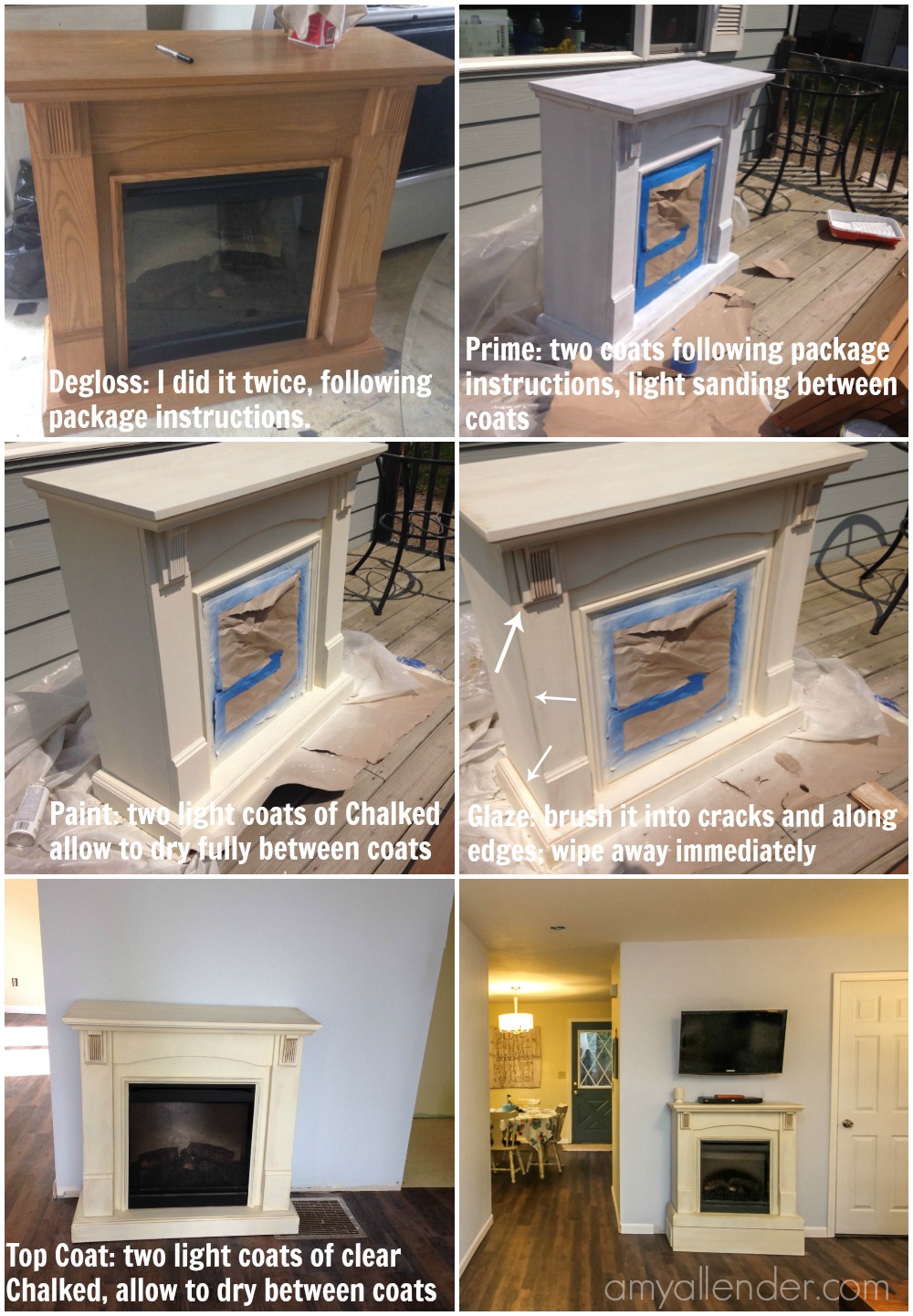 fireplace makeover