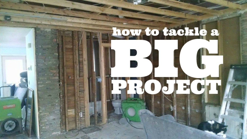 how to tackle a big project