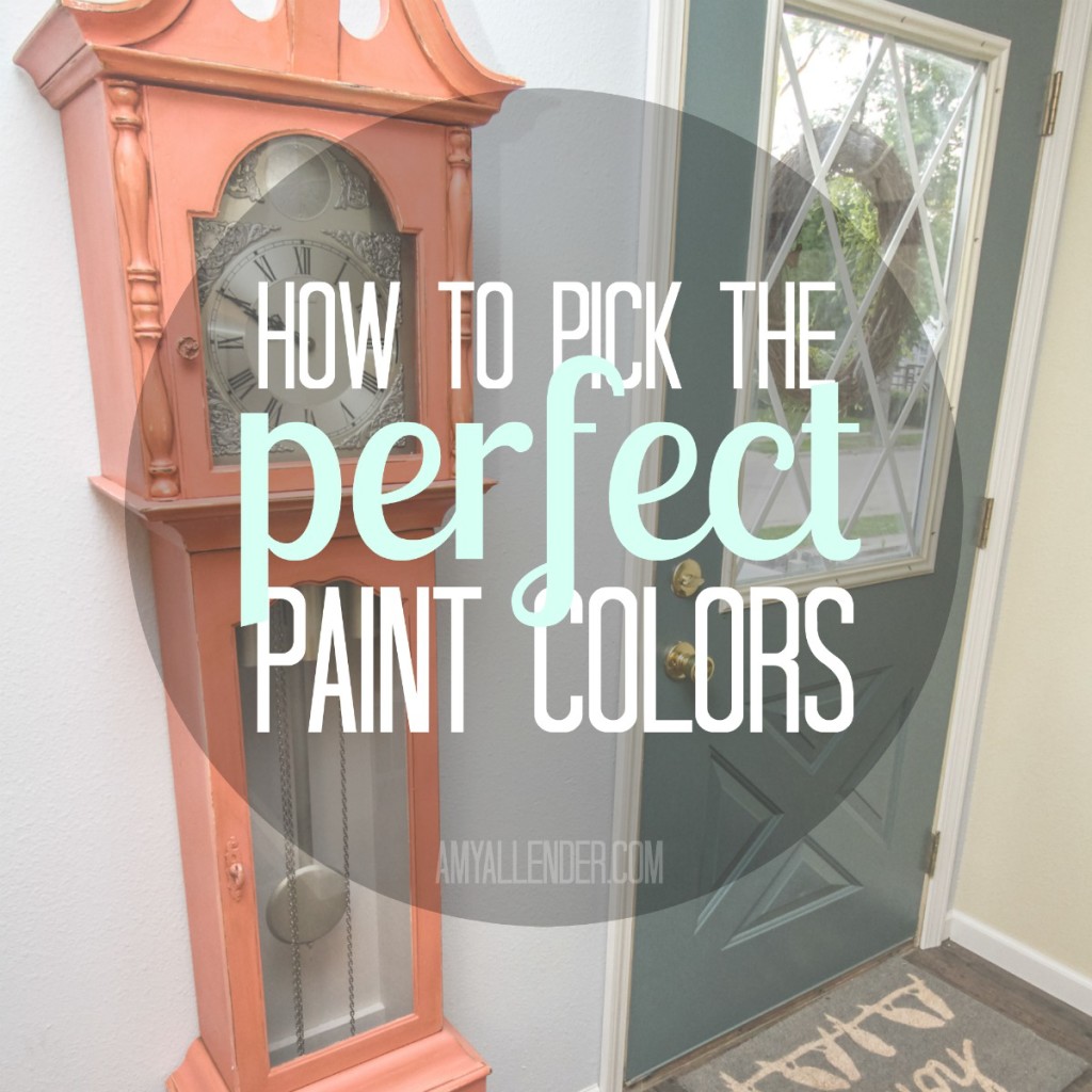 how to pick paint colors