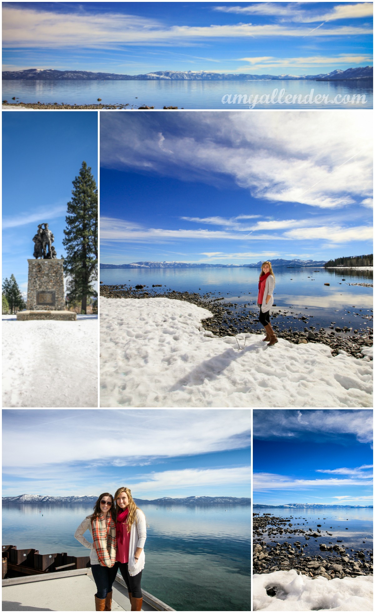 winter at lake tahoe