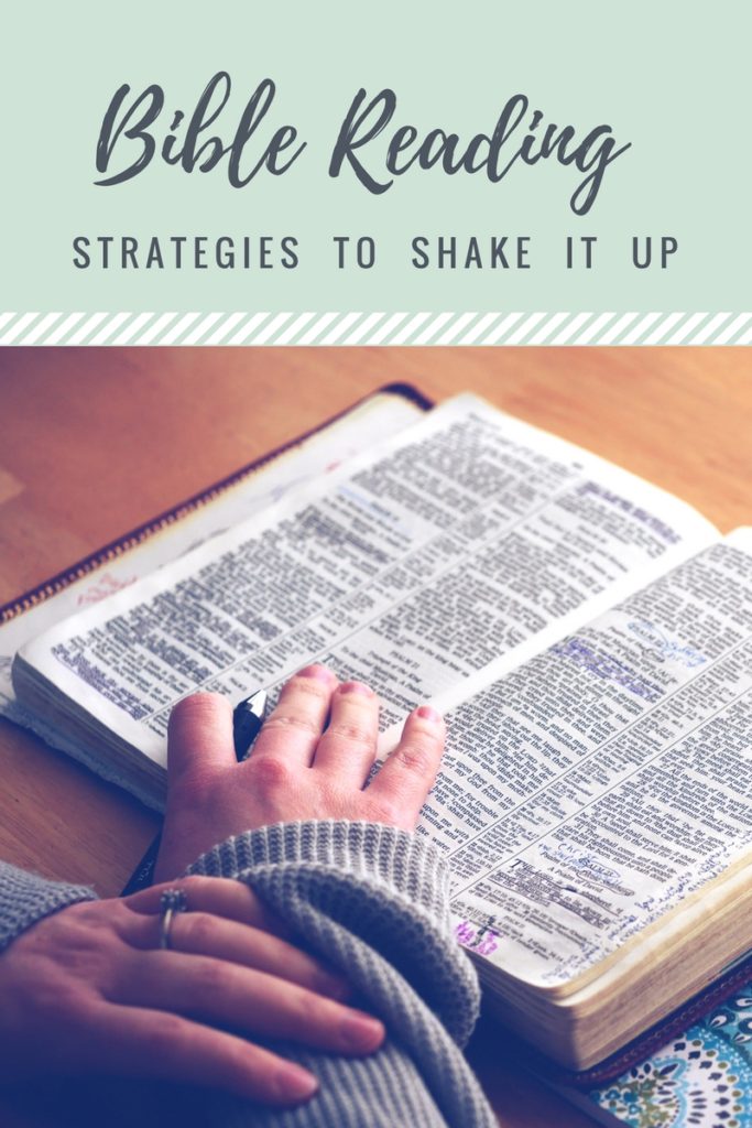 Bible reading strategies