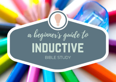Beginner’s Guide to Inductive Bible Study | Free Graphic