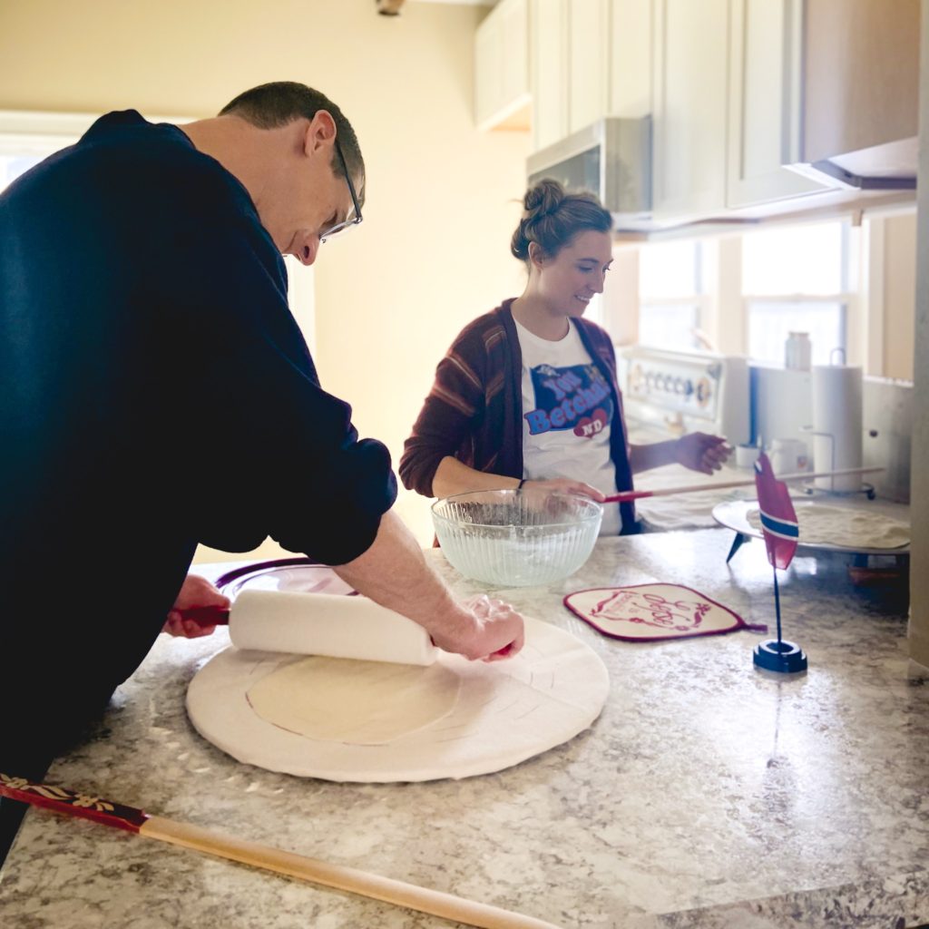 making lefse