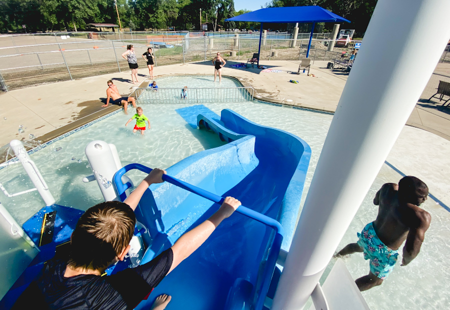 kiddie pool at minot public pool