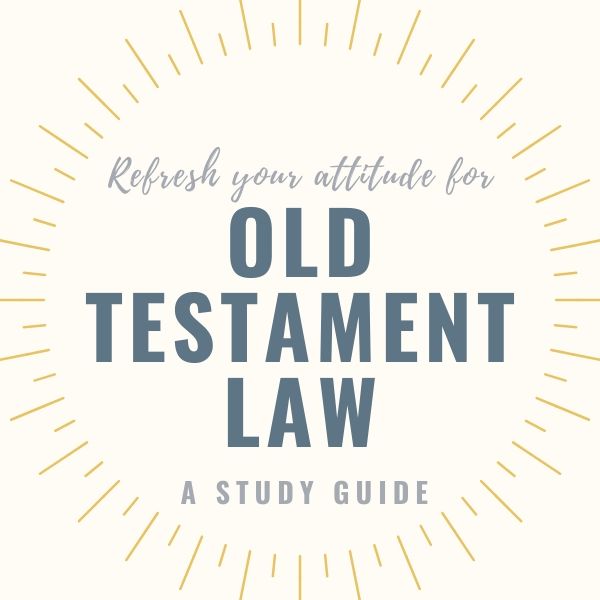 printable old testament law study guide